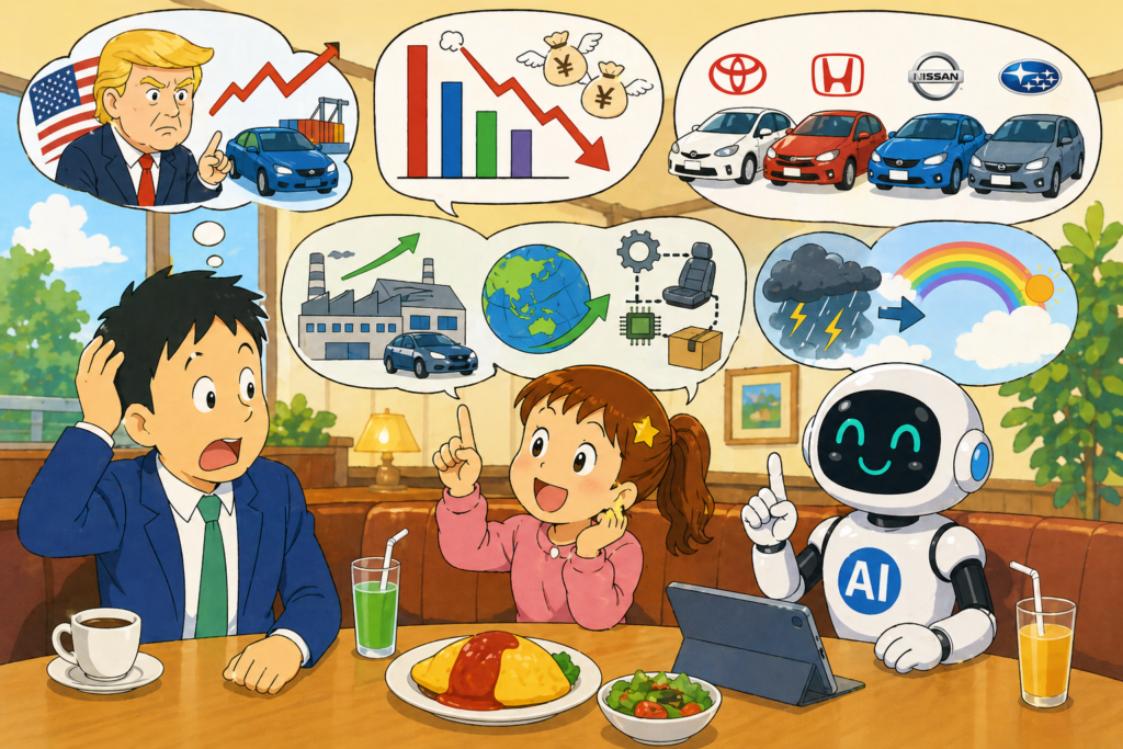トランプ関税で日本車メーカーに打撃！その影響は？