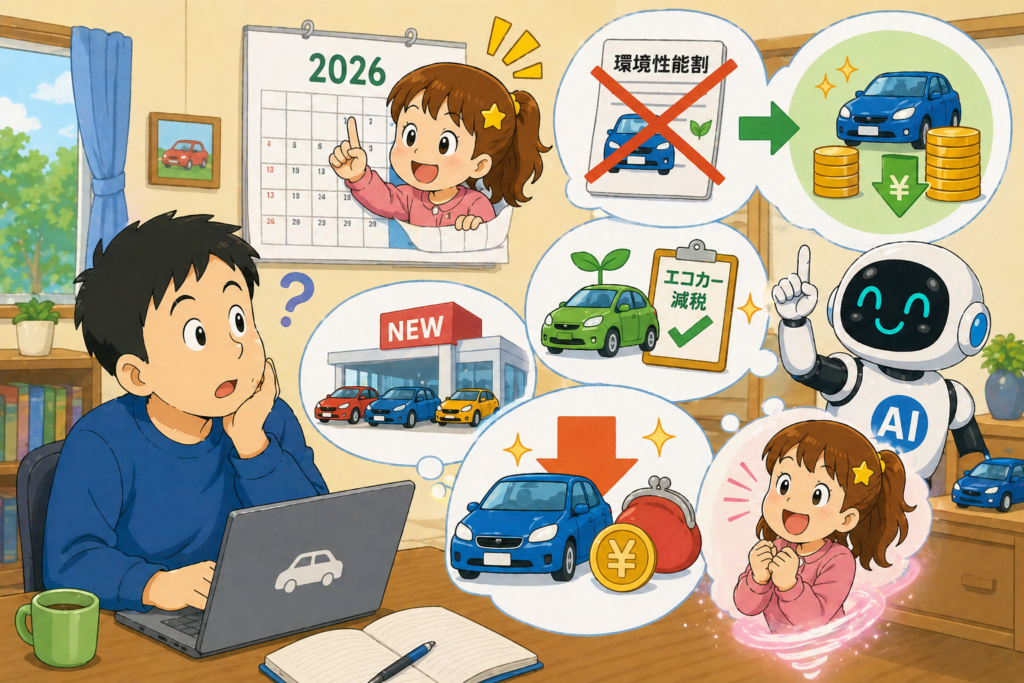2026年から自動車税が変わった！知らないと損する改正ポイント