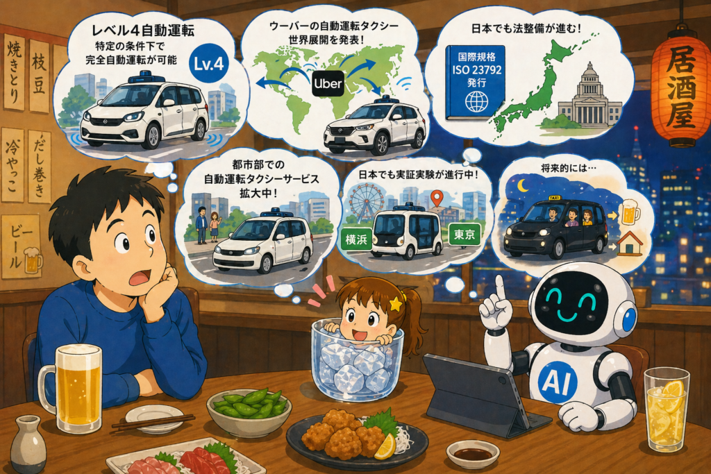 レベル4自動運転、2026年はいよいよ本格化？