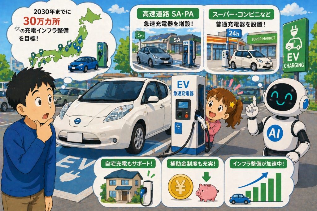 EV充電インフラ問題、2026年の解決策は？