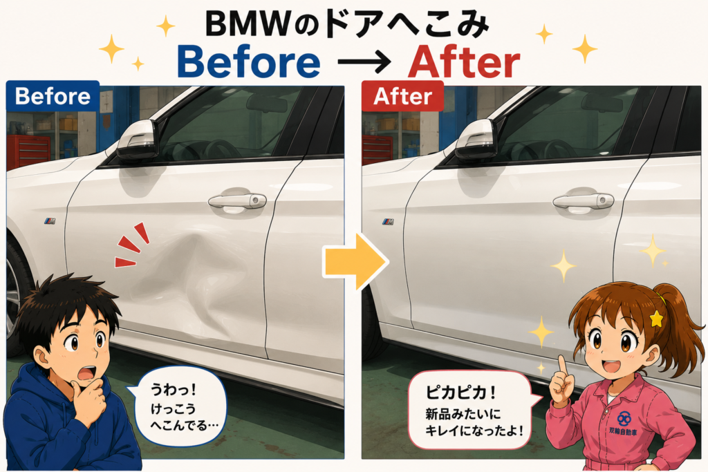 大阪でBMWのキズ・へこみを直すなら！アートビズオートが選ばれる理由